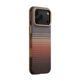 iPhone 17 Series Aramid UltraGuard Case Moment · Sunset